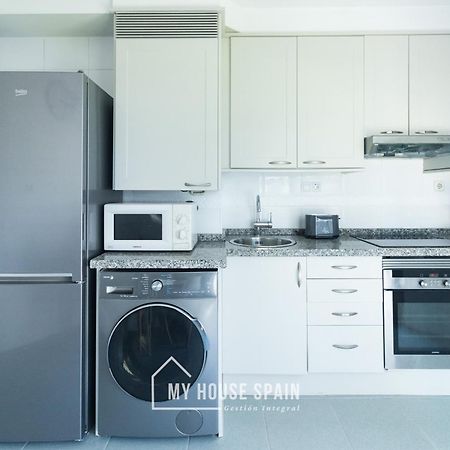 Myhousespain - Playa De Poniente, Con Vistas Al Mar Y Parking Gratuito Хихон Екстериор снимка